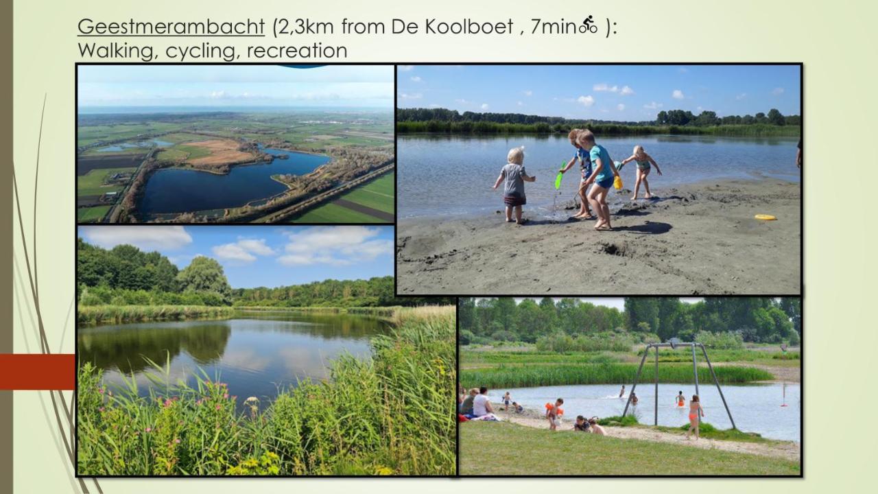 Vakantiewoning De Koolboet Koedijk Екстер'єр фото